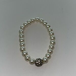 Pearl & Diamond Bracelet
